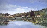 Camille Pissarro, First Nepali Weiye Marx and Engels river bank